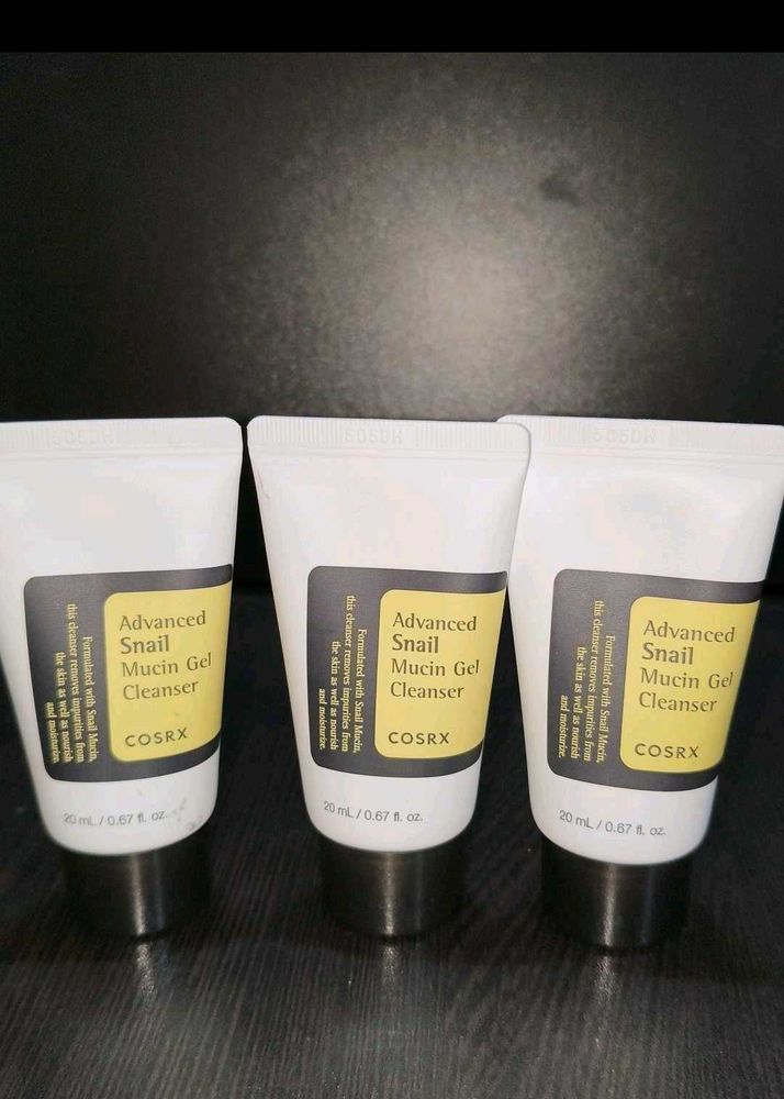 COSRX Snail Mucin Gel Cleanser 20g (3)