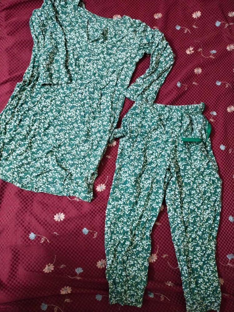 Flower Print Co-ord Set