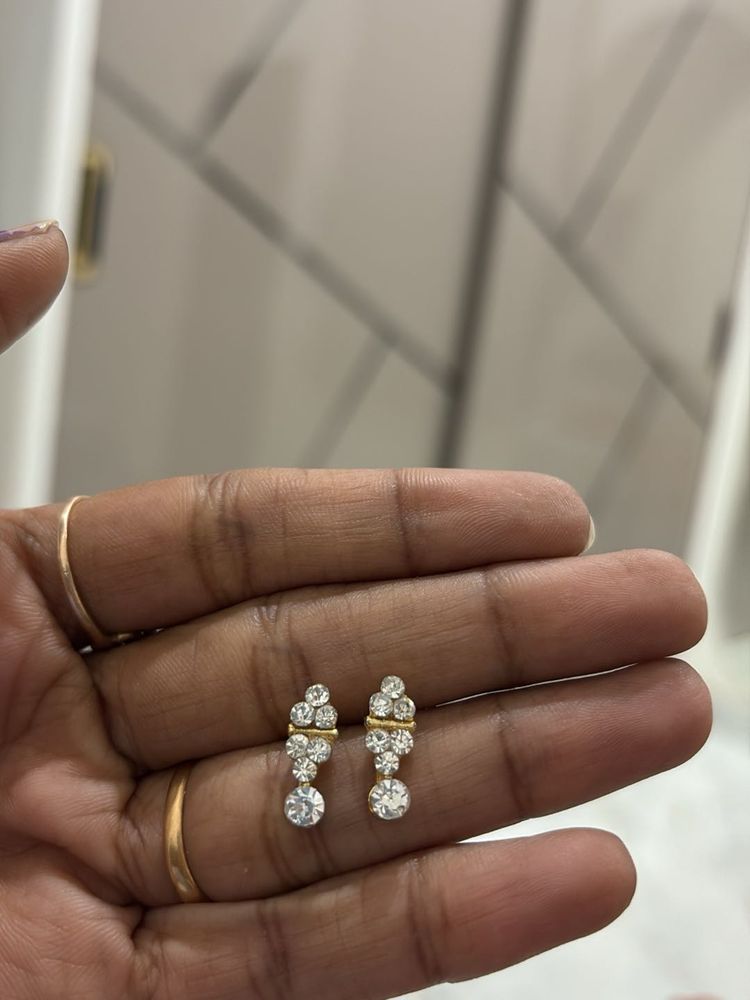 high Sparkling Crystal Drop Earrings