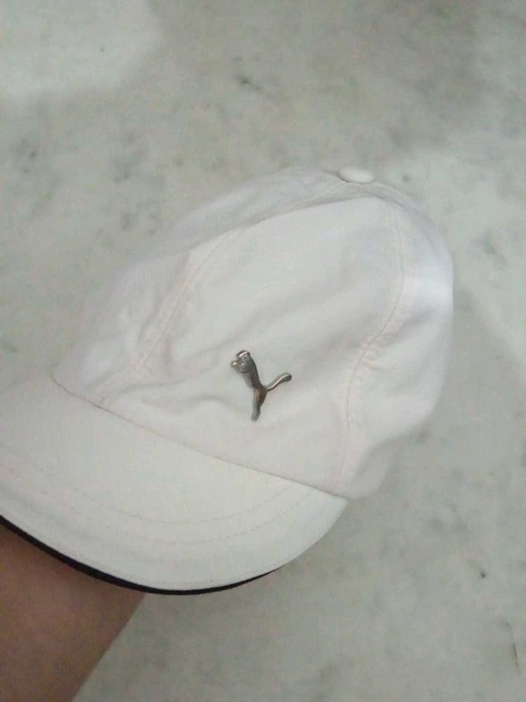 Puma White Cap