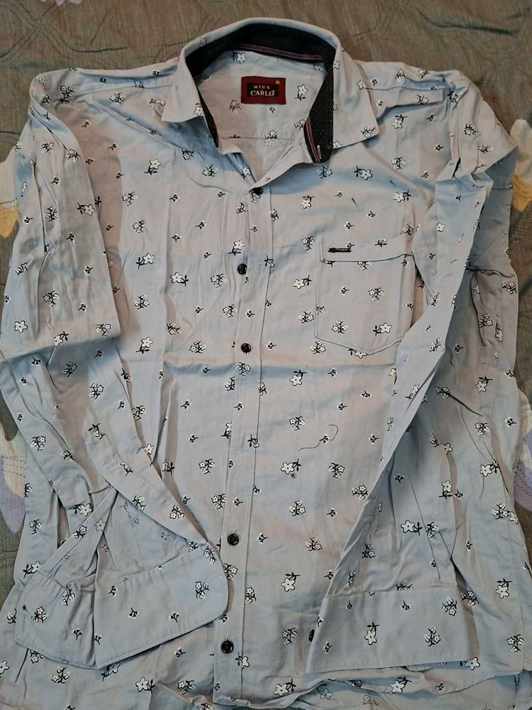 Stylish Men's Patterned Shirt