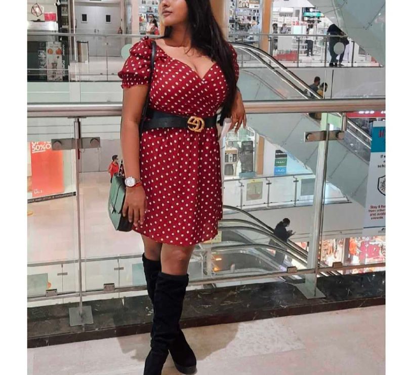 Polka Dot Mini Dress
