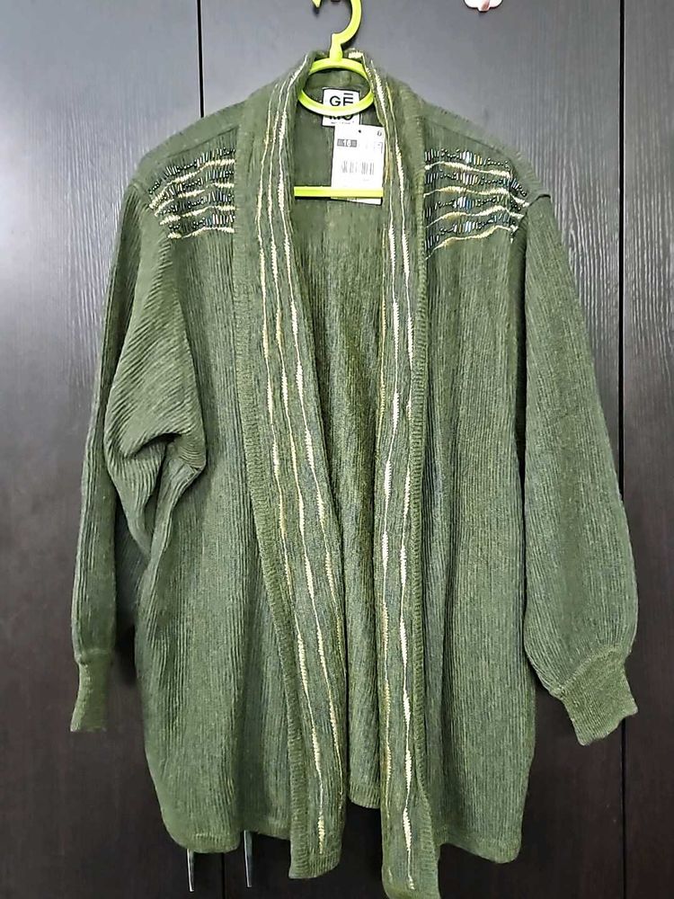Korean Woolen Shrug