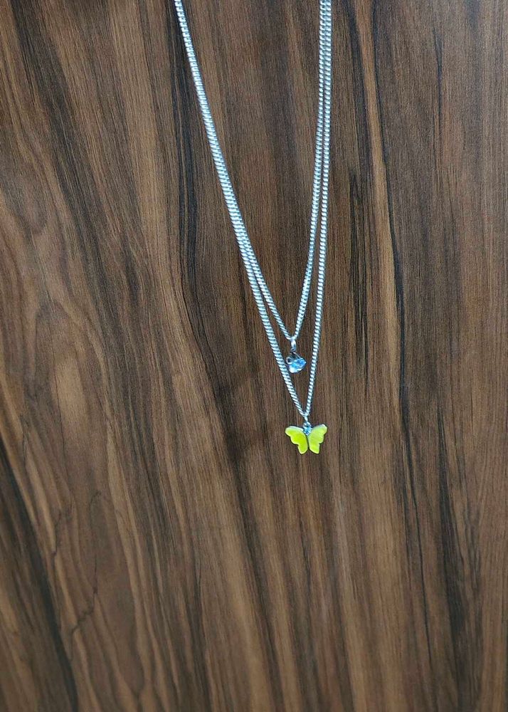 Butterfly Pendant Necklace