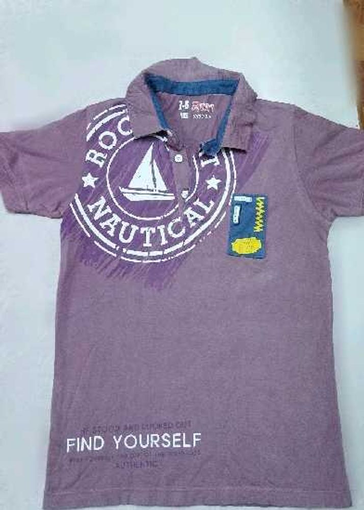 Boys' Nautical Polo Shirt