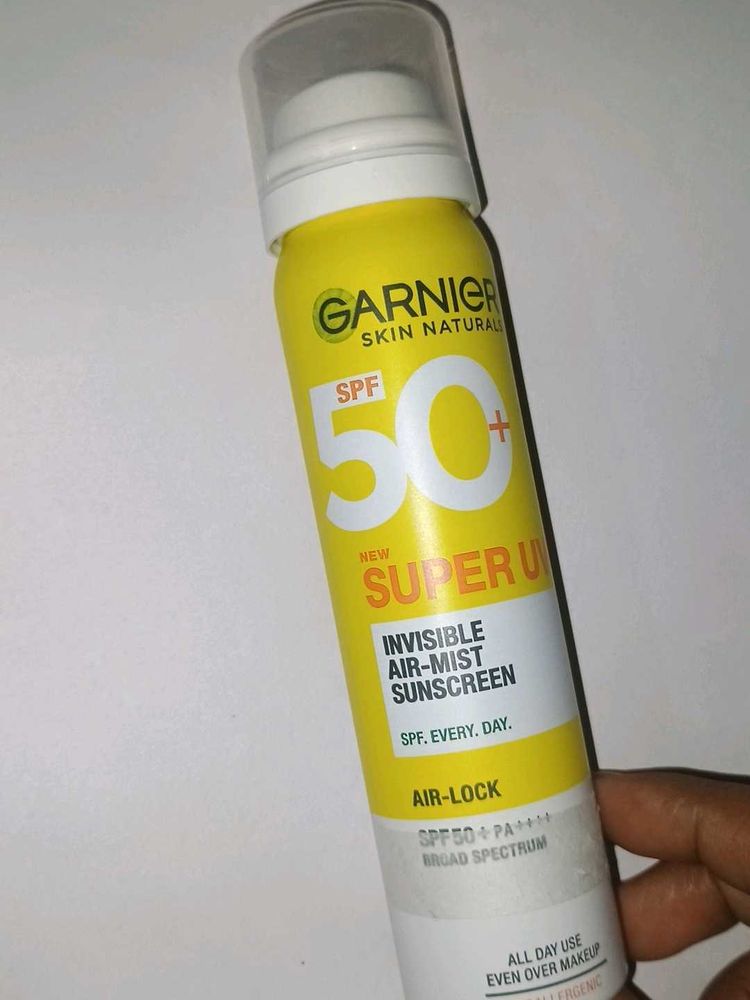 Garnier SPF 50 Sunscreen