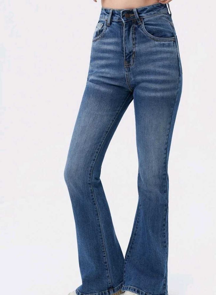 Flared Denim Jeans