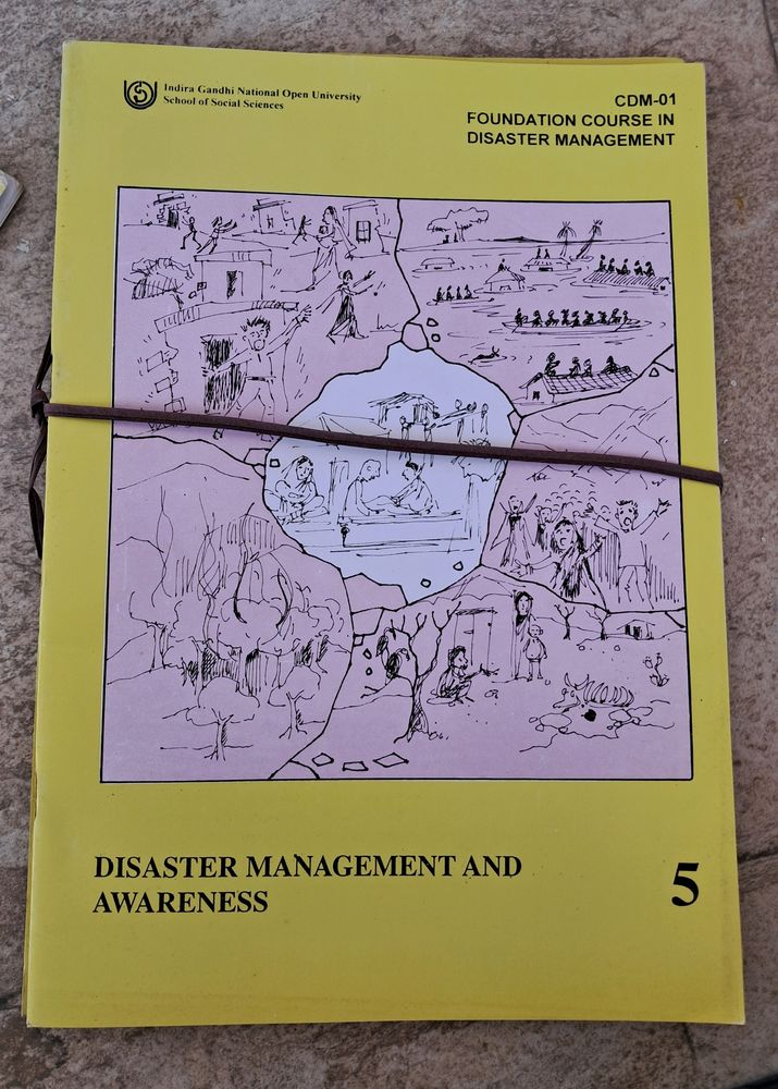 IGNOU Disaster Management Books for Diploma &amp; UPSC