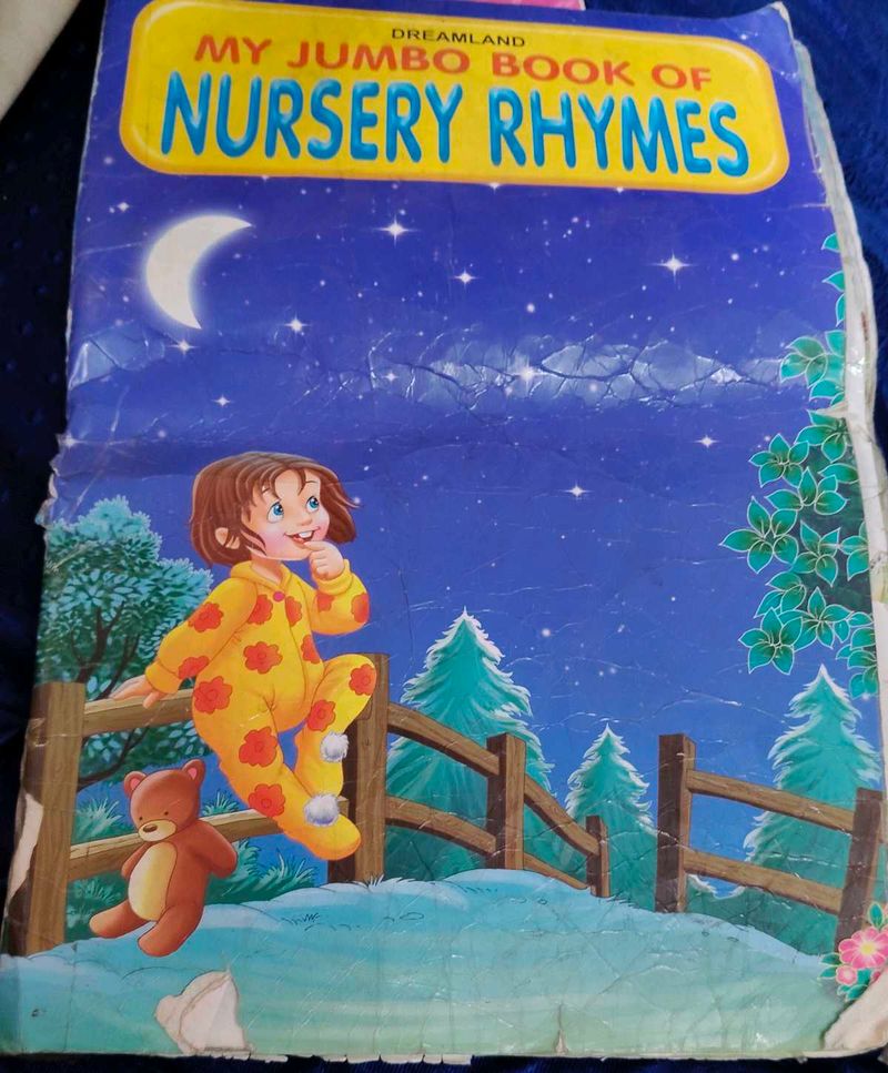Vintage Nursery Rhymes Jumbo Book