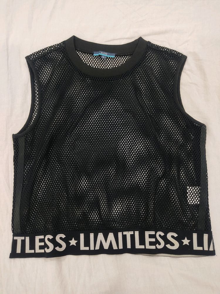 Black Crop Top