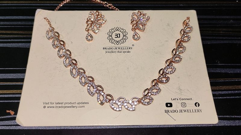 Jewelry Set Rose Gold..