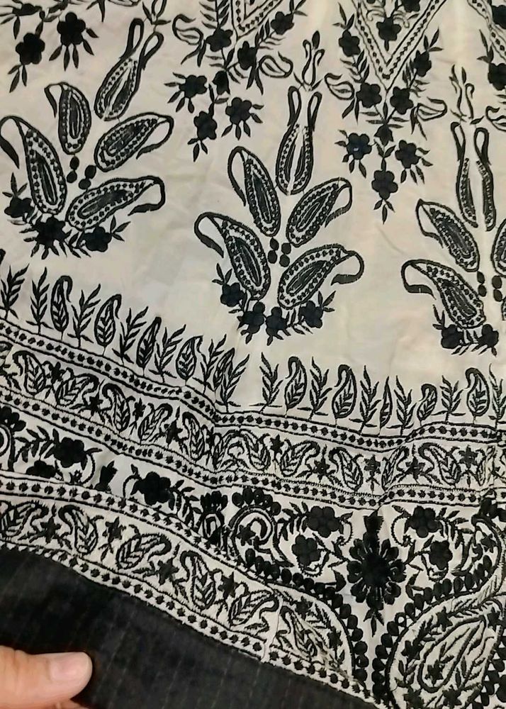 Completely Embroidery Work Gown ❤️