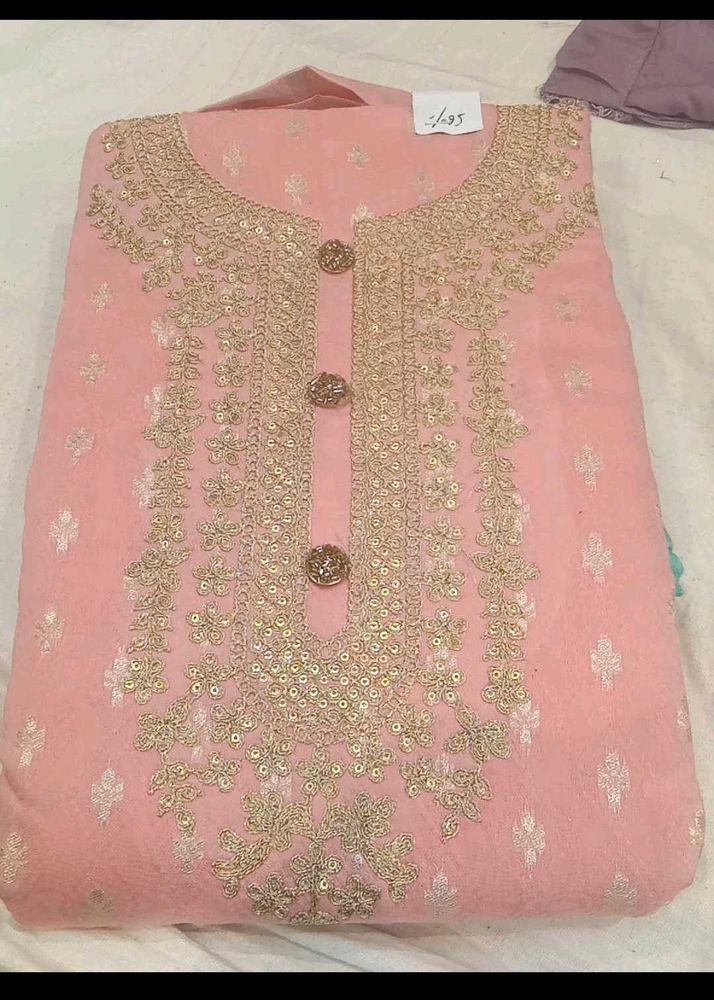 Embroidered Dress Material