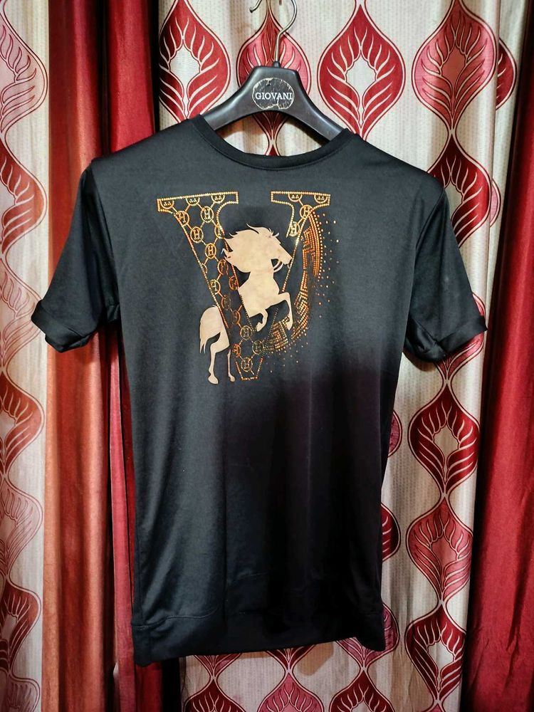 BLACK FANCY TSHIRT 👕