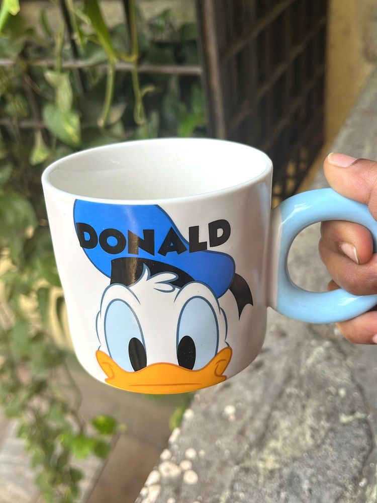 Donald Duck Ceramic Mug - Blue
