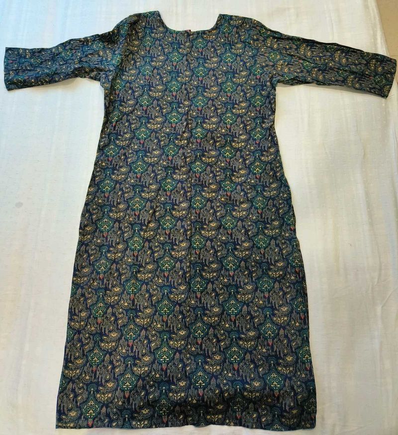 Attractive Straight Cotton Kurta Daily Use