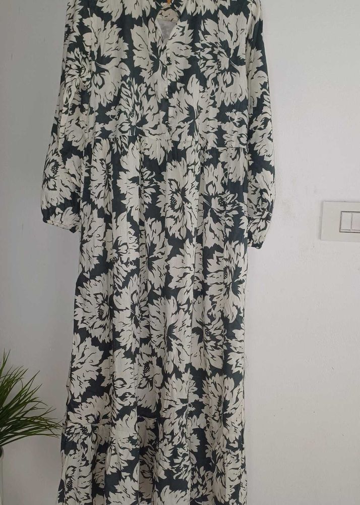 Delta Material  Gown