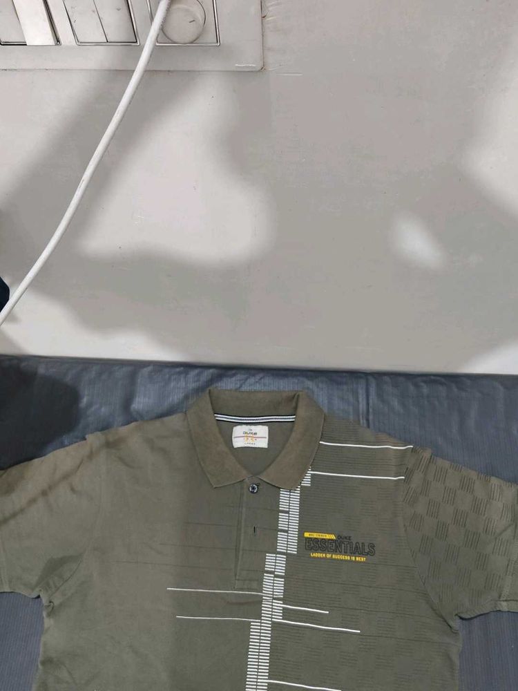 Olive Green Polo Shirt