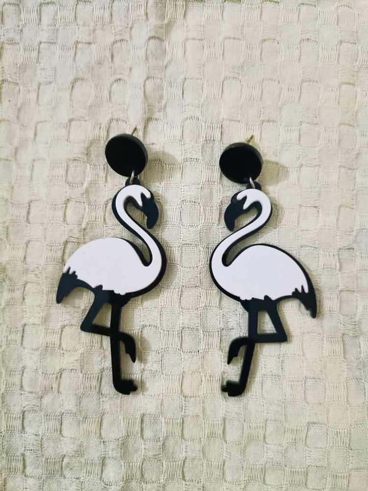 Flamingo Earrings