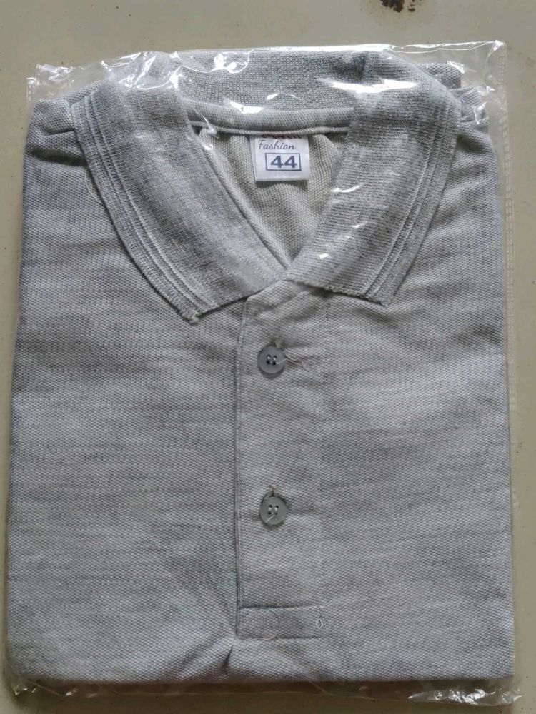 Grey Polo Shirt - Casual Comfort