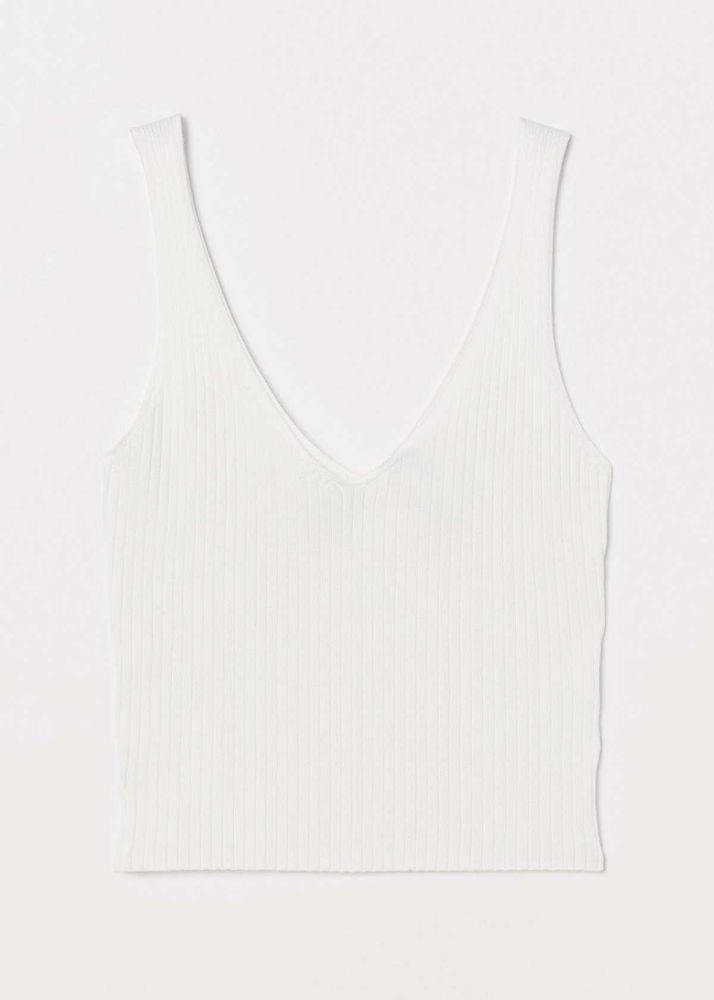 H&amp;M Ribbed tank top
