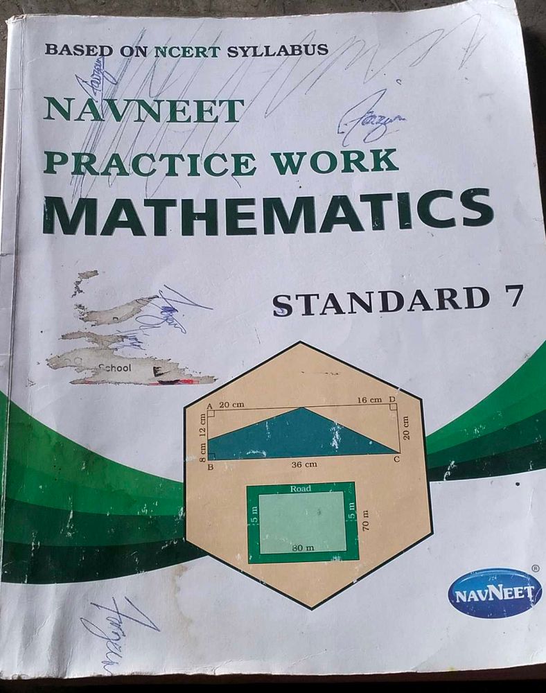 Navneet Mathematics Practice Work - Standard 7