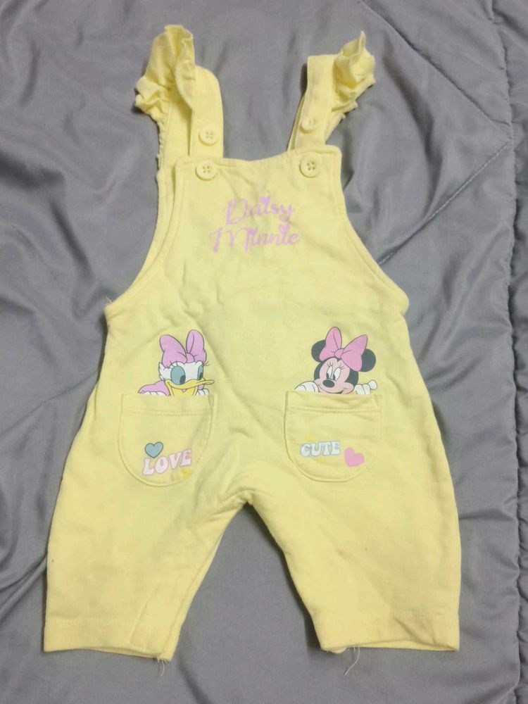 Cute Baby Minnie Overalls