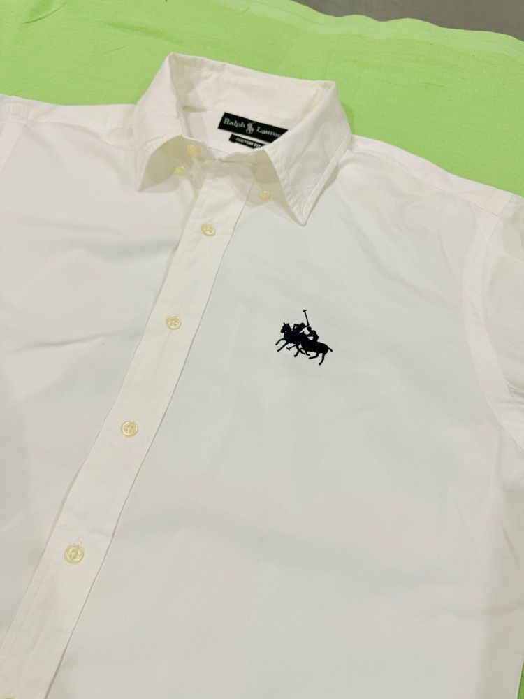 Ralph Lauren Very Rare Pony White Shirt