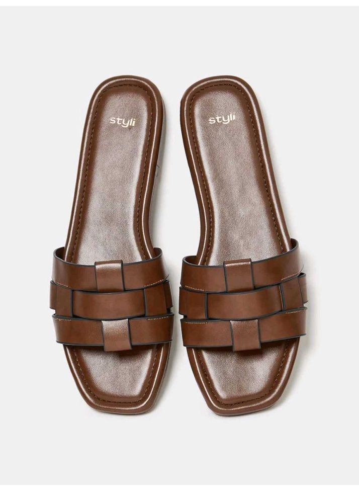 Brown Casual Flats