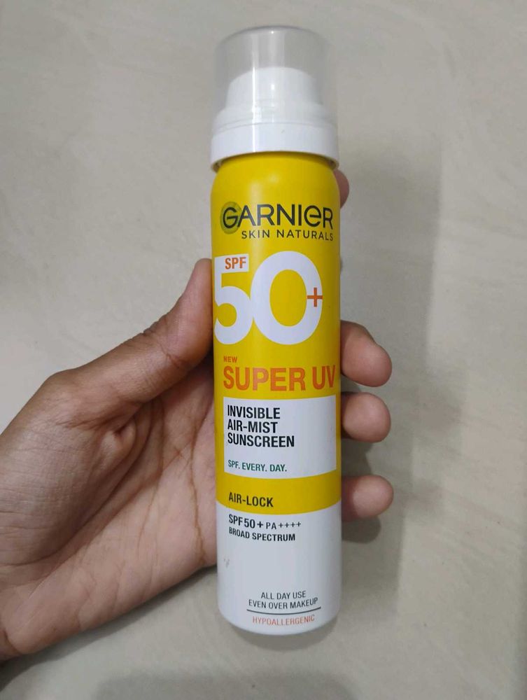 Garnier SPF 50 Sunscreen