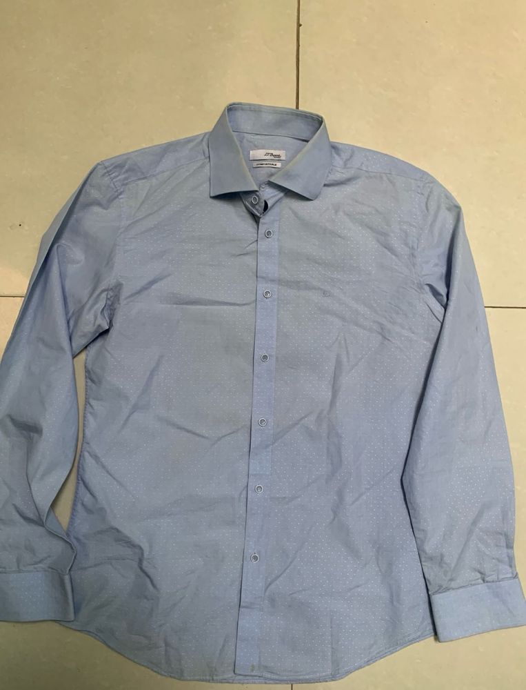 Men's std brand Blue Formal Shirt