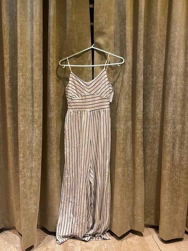 Striped Jumpsuit