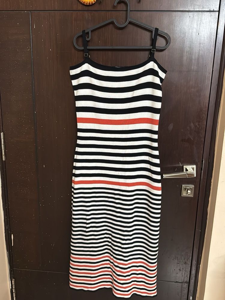 Striped Bodycon Dress
