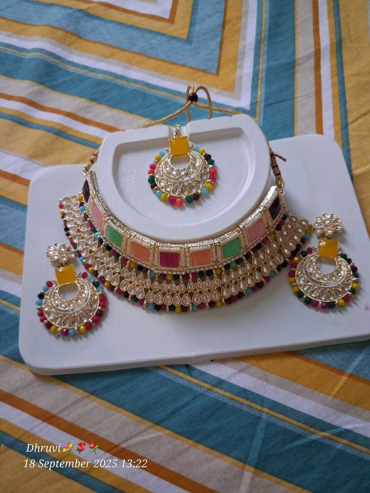 Multi Color Jewellery Set