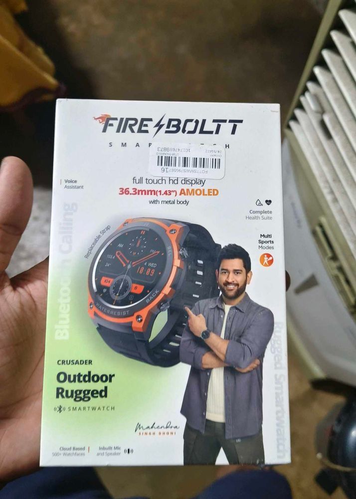 Crusader 1.43&#34; Amoled Display Bluetooth Call ⌚