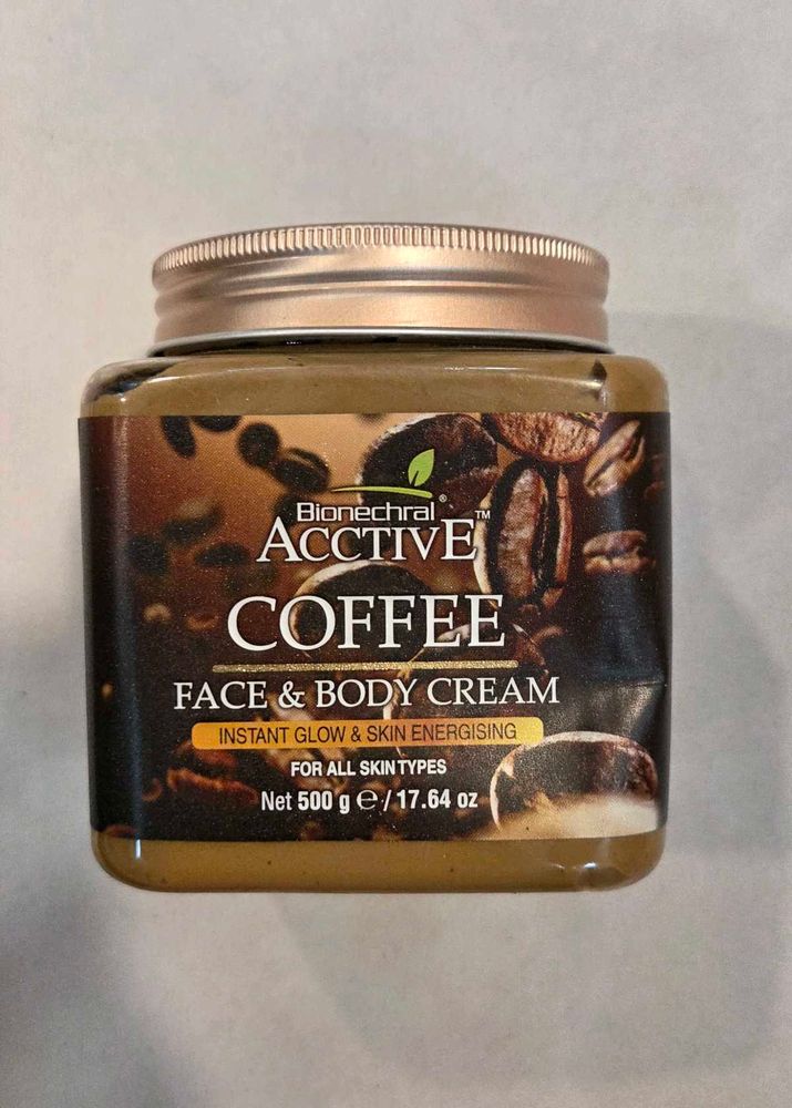 Acctive Coffee Face &amp; Body Cream