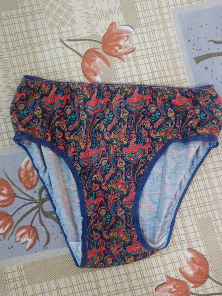Paisley Print Panties