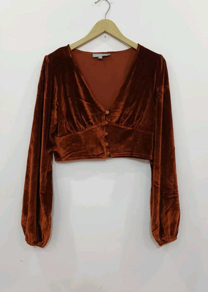Velvet New Crop Top