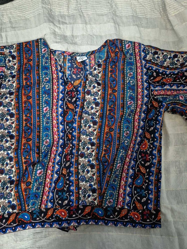Boho Print Top