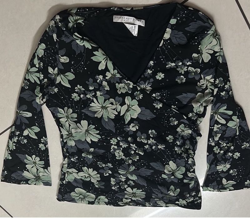 Floral Long Sleeve Top