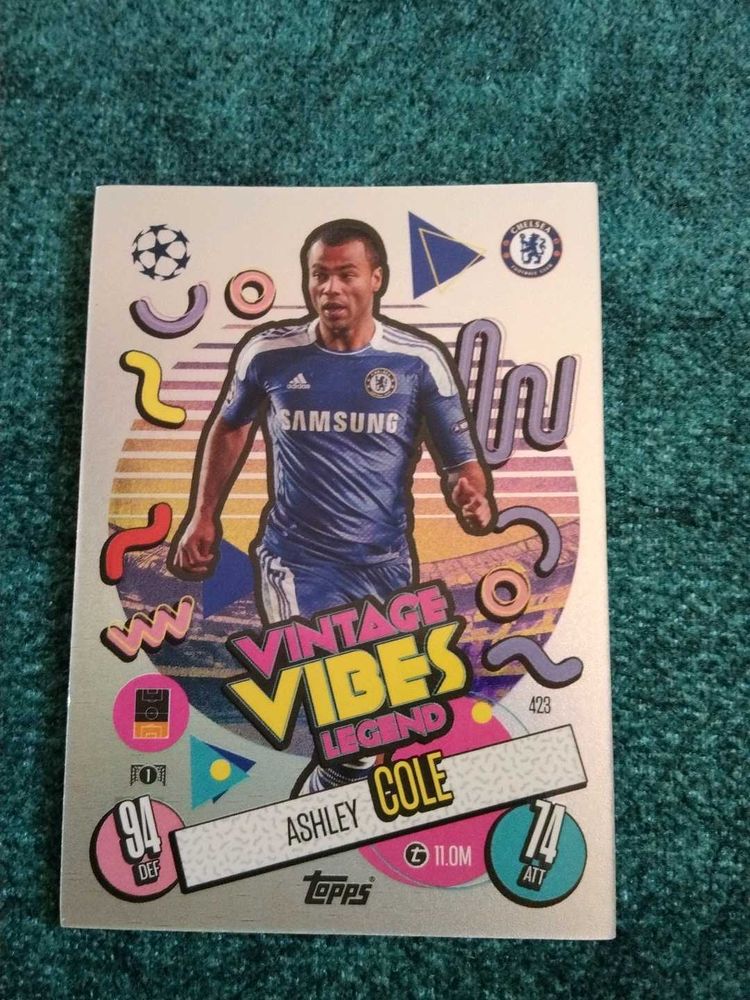 Ashley Cole Vintage Vibes Legend Card