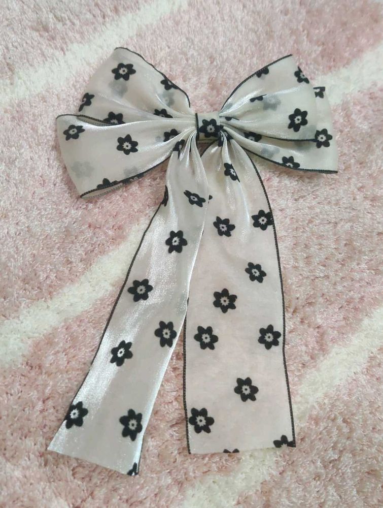 Floral Hair Bow