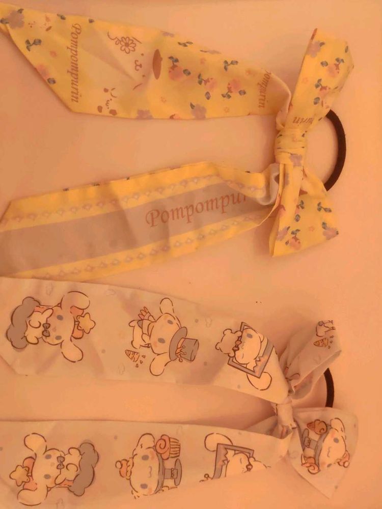 Sanrio Hair Bands With Scarf