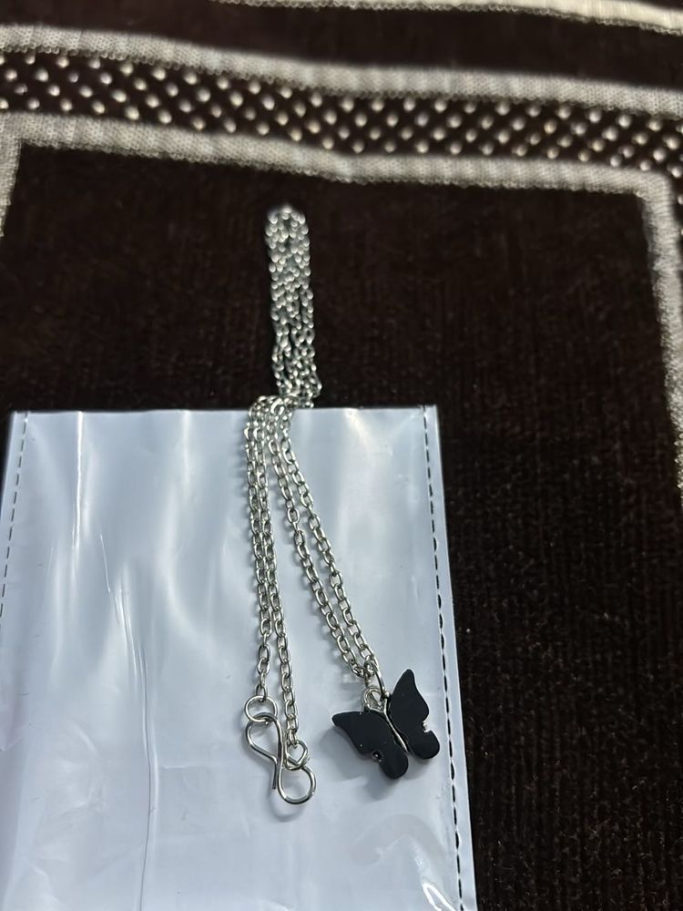 Butterfly Pendant Necklace