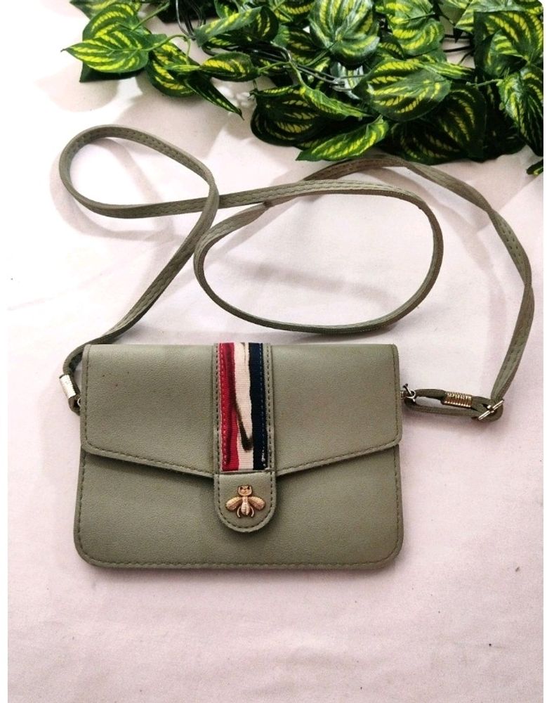 Fluorescent Green Sling bag
