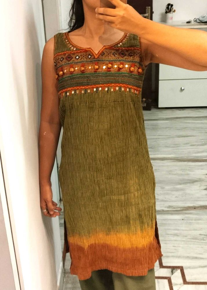 Beautiful Green Kurti