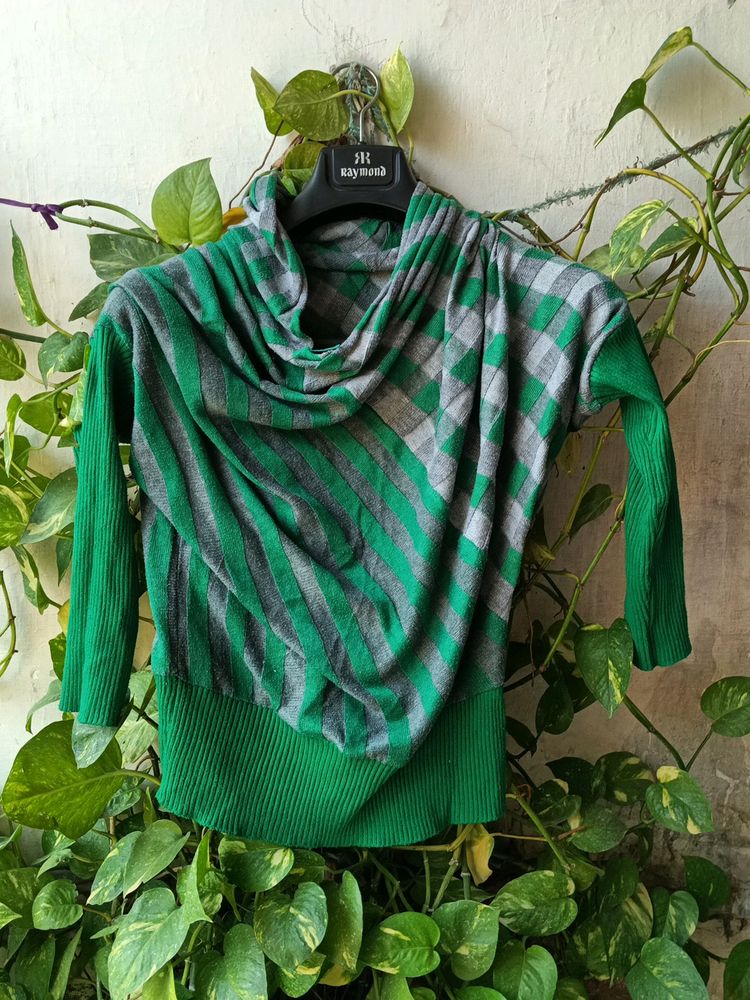 Green To Sweater Very Stylish No Flaw