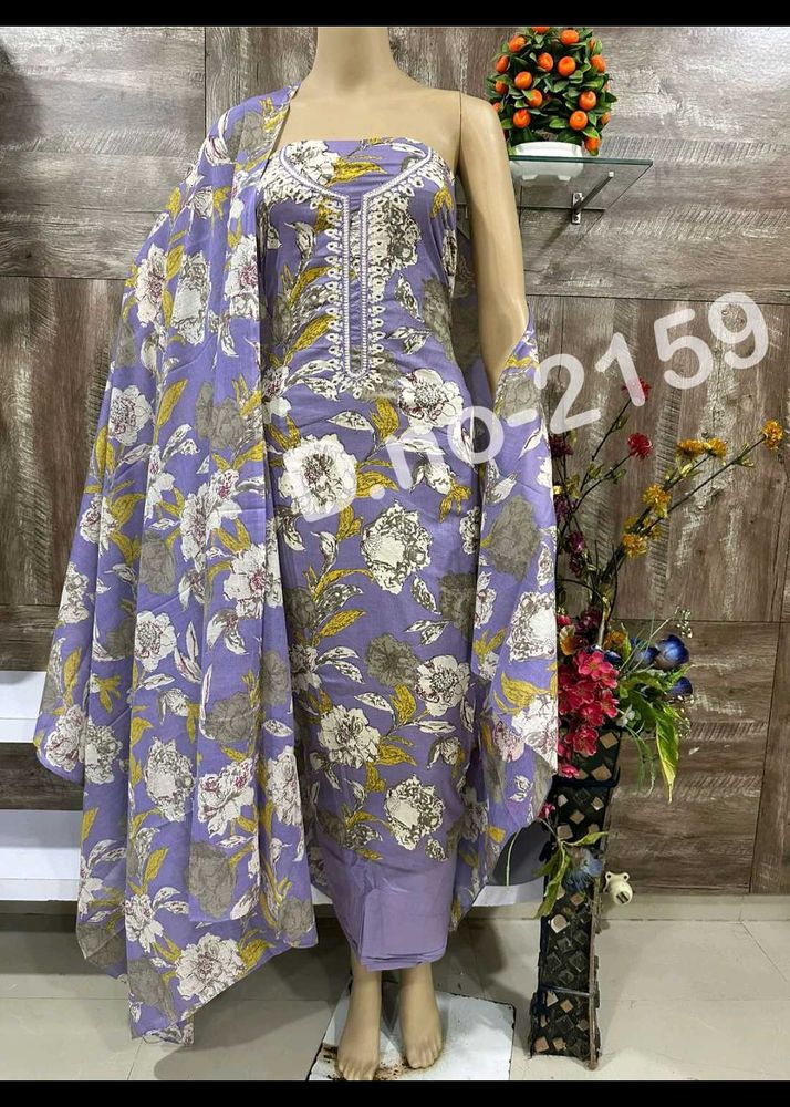 Floral Dress Material