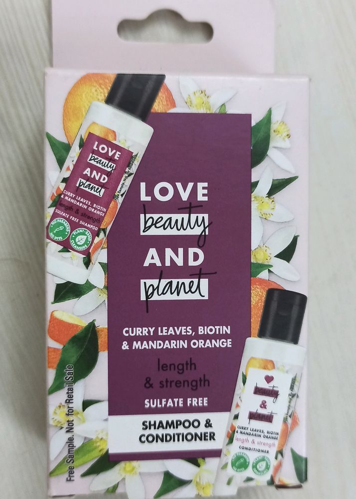 Love Beauty And Planet Shampoo&amp; Conditioner
