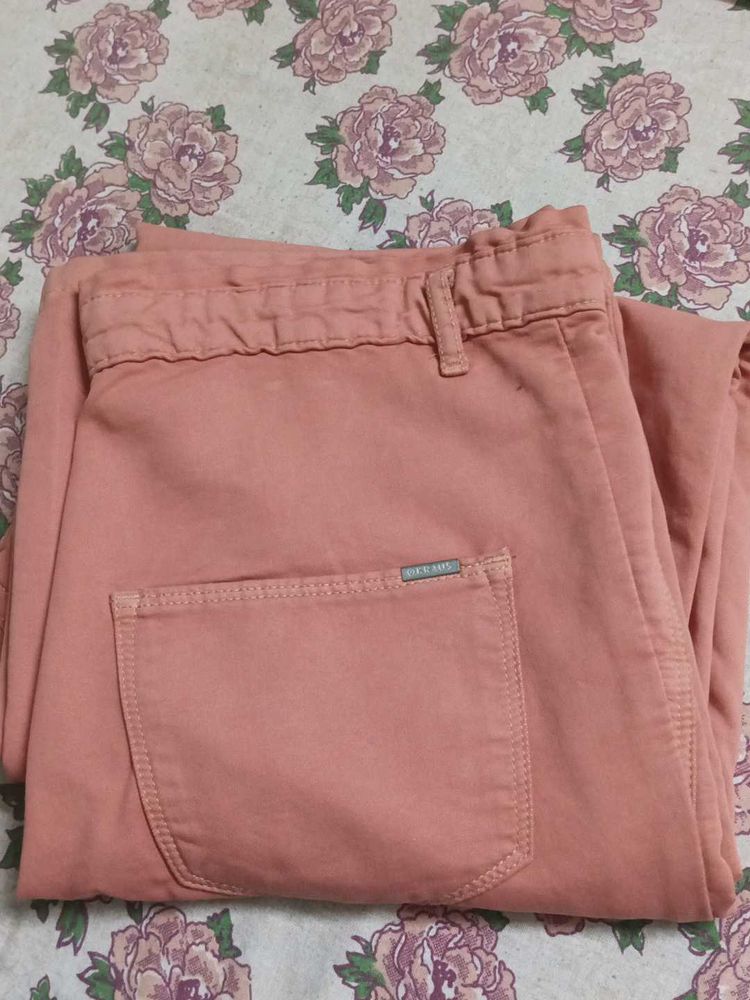 Rose Coloured Jeans For Women